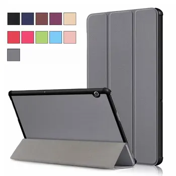 Casual PU kožna torbica stalak torbica za Huawei Media Pad T5 10 Tablet Folding Folio Cases