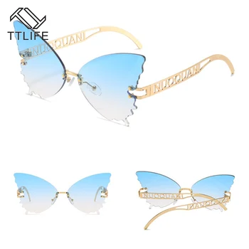 TTLIFE 2020 ženska moda sunčane naočale luksuzni brand dizajner ogroman leptir ženske sunčane naočale za žene UV400 Gafas De Sol