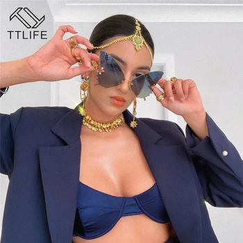 TTLIFE 2020 ženska moda sunčane naočale luksuzni brand dizajner ogroman leptir ženske sunčane naočale za žene UV400 Gafas De Sol