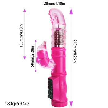 Delfin 36 načina Zec G-spot вибрационное rotacija maser za tijelo vibrator za žene, vibracioni vibro seks-igračke za odrasle seksi proizvodi