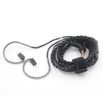 DIY 0.78 mm 2 pinski kabel ažuriranja za Weston TFZ 1964 W4r Um3x Es3 Es5 slušalice bakreni kabel s mikrofonom za IPhone, Android i IOS