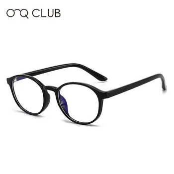 O-Q CLUB Kids pri odabiru čaše za vino Blue Light okrugli fleksibilne dječje naočale TR90 kratkovidnost recept ultra naočale L100