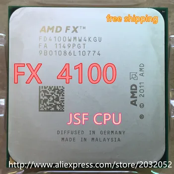 AMD FX 4100 AM3+ 3.6 GHz 8MB CPU procesor FX serial shipping free scrattered pieces FX-4100 FX4100 (FX serial cpu)