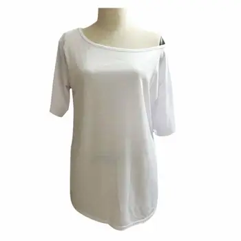 2020 moda Žene Svakodnevni bijela bluza pamuk s ramena top korejski stil ljetne košulje i majice kratkih rukava besplatne majice