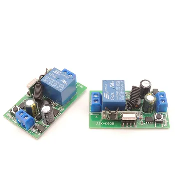 DieSe 433MHz AC 85~10A 250V 2200W 1CH Receiver Relay 3 gumba daljinski upravljač za RF Remote Lamp[ LED Intelligent Home