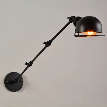 Industrijski zidne lampe stare zidne lampe podesivi bra DIY duge ruke zidne lampe višestruki izbor led svjetiljke