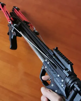Snažan deseti izdanje polu-40BB praćke puška Praćke žudnja gumica čelika loptu strelica loptu osnovna verzija 202020