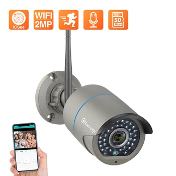 Techage 1080P Wireless IP Camera dvosmjerna audio vodootporne WiFi kamera za naše bežični sustav za video nadzor NVR Kit P2P Remote Access