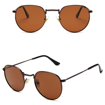 Klasični polarized okrugli metalni stil sunčane naočale Žene vintage retro sunčane naočale Sunčane naočale muškarci nijanse Oculos De Sol UV400