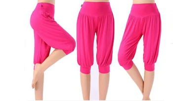 3 boje ljetne ženske hlače za joge modalne ženske sportske hlače hlače ženske kratke hlače za vježbe crna/ljubičasta/roza