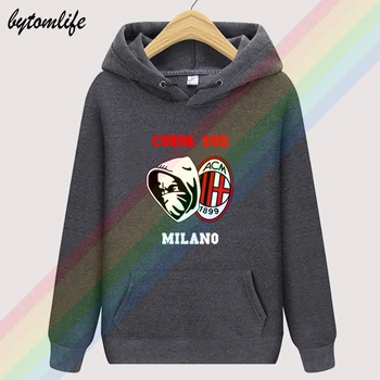 AC Milan Italy Italia Soccer Calcio Futbol Camiseta Top Sport Hoodie muška moda majica pulover Azijski veličina