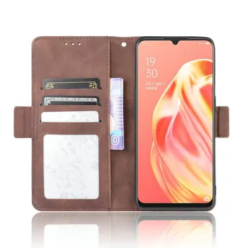 Za OPPO A91 2020 flip torbica luksuzna koža izmjenjivi utor za memorijsku karticu za OPPO A91 Case novčanik torbica za telefon OPPO A 91 91A Fundas
