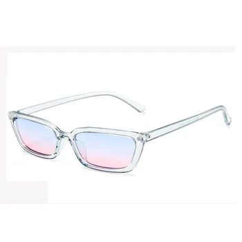 Mala ženska Cat Eye sunčane naočale stare pravokutni naočale Lady klasični ženski nijansu moda Oculos UV400 brand luksuznih
