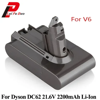 21.6 V 3000mAh/2200mah li-ion punjiva baterija za-Dyson V6 3.0 Ah DC61 DC62 DC72 DC58 DC59 DC72 DC74 baterija usisivač