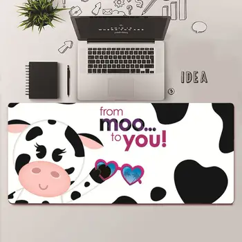 Maiyaca Top Quality Cow spot Customized laptop za gaming podloga za miša Besplatna dostava Velika podloga za miša i tipkovnice mat