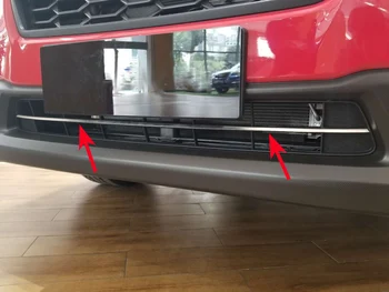 Čelični prednji branik roštilj trake trake pribor za Subaru XV Crosstrek 2018 2019 2020