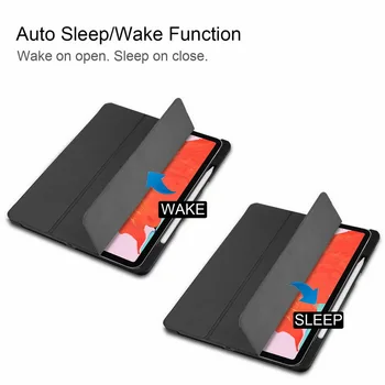 Flip torbica za Apple iPad Pro 12.9 2018 2020 Full Protect Auto Sleep Wake Up Kickstand cover torba za tablet sa olovkom utor držača