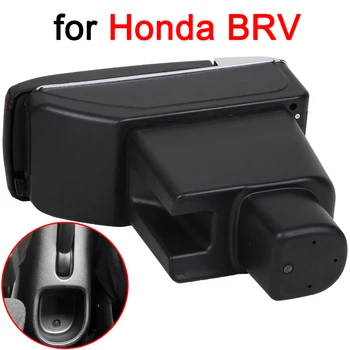 Za Honda BRV naslon za ruku BRV Univerzalni auto-središnji naslon za ruku umjetna koža kutija za pohranu držač čaša pepeljara modifikacija pribor