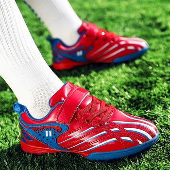 Kids Boys Girls Football Practice Shoes Turf TF Out Indoor Lawn Game Short Nail Sport nogometna obuća