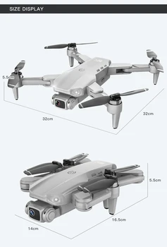 L900 pro rc GPS Drone 4K kamera sklopivi helikopter Quadcopter Dron brushless motor stručni trutovi VS Sg907