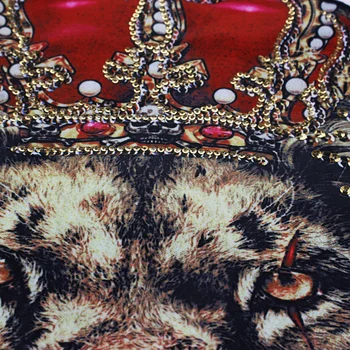 10 kom. блесток veliki veliki Lav glava kralja tkanina zakrpe životinja oblog ikone DIY šivanje jaknu pribor za odjeću TH914