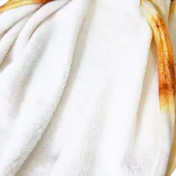3D tiskani Фланелевые meke pokrivače Burrito okrugli oblik putovanja Pokrivač za krevet zamotati i baciti za dnevni boravak smiješno pokrivači tepih
