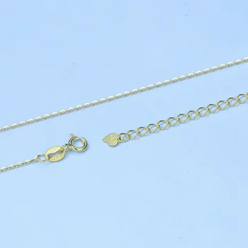 Martick minimalistički žena ogrlica autentična 925 srebro O oblik lanac ogrlica rose gold boja lanac nakit GSC18