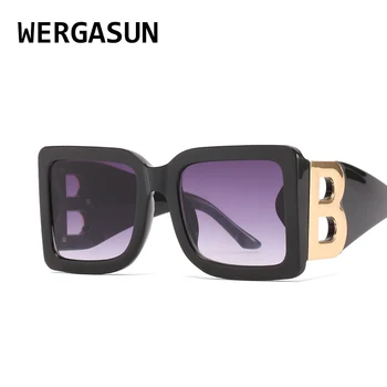WERGASUN brand sunčane naočale Žene dizajner luksuzne sunčane naočale za muškarce žene moda nijanse UV400 vintage naočale