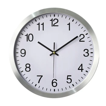 12 inča kvarc pokazivač zidni sat plastični okrugli brojčanik Moderni dnevni boravak šutnja viseći satovi glavna spavaća soba ukras