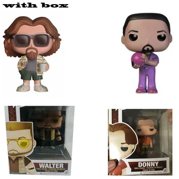 Pop The Big Lebowski The Dude #81 walter #82 with box Figure POP Igračke Collection toy model for children