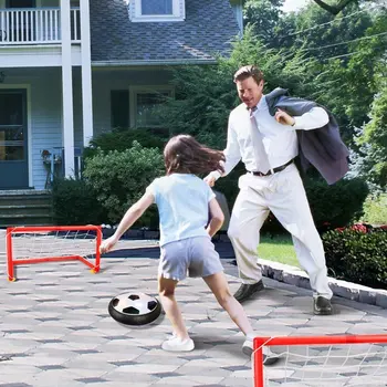1pc Kids Igračke Hover Soccer Ball Set With 2 Goals Children Indoor Outdoor Sport Game Igračke With Retail Package #TC