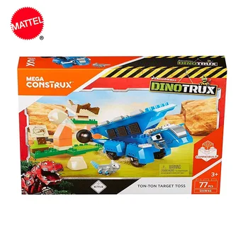 Mega Construx Dinotrux Ton-Ton & Ace Building Set čestice umetnuti obrazovne gradivni blokovi, igračke za djecu, poklone