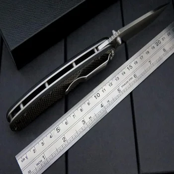 Eafengrow sklopivi rat mač knifeD2 čelična oštrica ručka od karbonskih vlakana taktički nož R1 opstanak kamp noževa vanjski alat