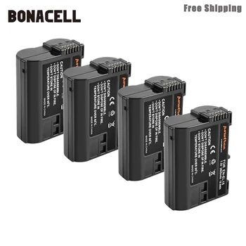 Bonacell 2800mAh EN-EL15 ENEL15 EN-EL15 baterija kamere za Nikon D600 DSLR D610 D800, D800E D810 D7000 D7100 D7200 L50