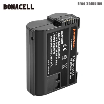 Bonacell 2800mAh EN-EL15 ENEL15 EN-EL15 baterija kamere za Nikon D600 DSLR D610 D800, D800E D810 D7000 D7100 D7200 L50