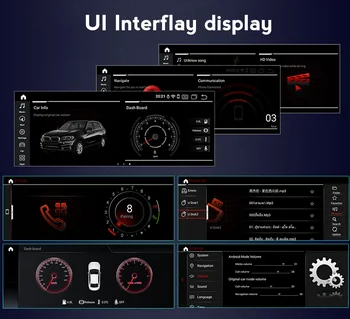 NaviFly 10.25 inch 4 + 64G IPS Car Audio GPS stereo za BMW X1 F48 2016 2017 2018 Head Unit Car Multimedia GPS navigacija