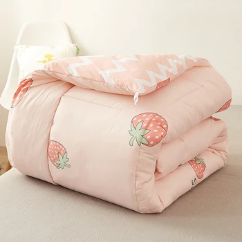 Novi stil zima debelo/toplo duvet kruh oblik deka deka novi komplet posteljine, deka luksuzna ispis pero tkanina deka