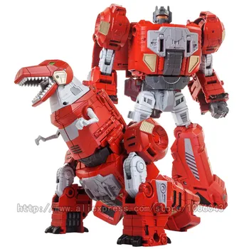Novi prevelike pretvorbe dinosaur igračke film 5 ABS + rafting plava crvena igračke anime lik model robota zbirka igračke, pokloni