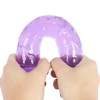 Seks Crystal dildo bez vibrator seksi igračke za ženu realan dildo veliki kurac mekan penis vibrira masažu vagine žene seks proizvod