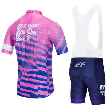 TEAM 2020 NEW EF CYCLING JERSEY 20D bike shorts set Ropa Ciclismo MUŠKE summer quick dry pro BICYCLING Maillot hlače odijevanje