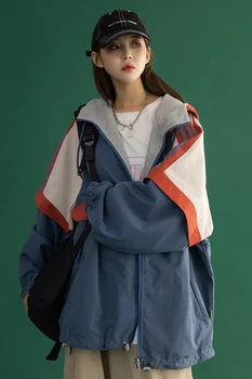 Ženski kaput s obje strane 2020 novi korejski slobodan jakna ženski japanski top