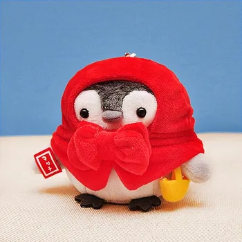 Novi Kawai 9 cm pingvini pliš lutke životinje plišane igračke pingvini torbi iznenađenje popularne zabavne životinje novost geg igračke za bebe
