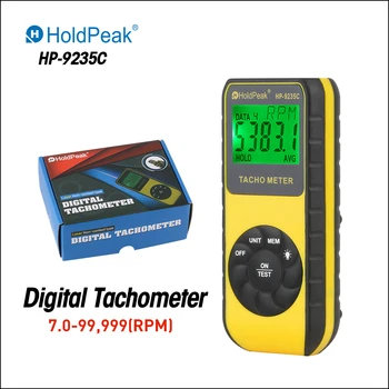 HoldPeak Auto Tachometer Ručni Digital Electronic Mini Laser Tachometer Rpm Portabel 7.0-99,999 rpm laserski тахометры