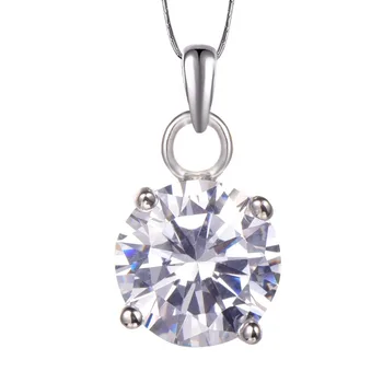 Bijeli kristal, Cirkon privjesak 925 sterling srebra Besplatna dostava najnovija moda atraktivan nakit privjesak PP27