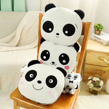 35cm slatka panda s pokrivačem plišani jastuk meke punjene crtani životinja Panda lutke spavaće jastuci jastuci dječji djevojka poklon