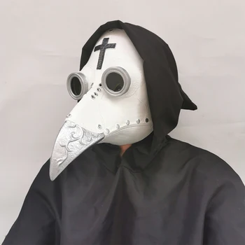 Novi Kuga Dr. Maska Kljuna Kod Doktora Maska Dugi Nos Cosplay Neobične Maske Gotička Klasicni Rock Koža Halloween Kljuna Maska Cosplay