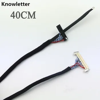 FIX-30 single pin 8 15inches -32inches lvds kabel cavo 40cm