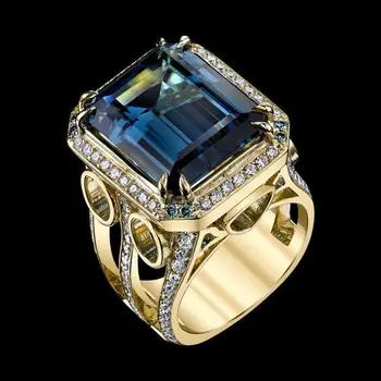 Винтажное prsten 925 sterling srebra AAAAA cz šuplja obećanja zaručnički prsten prsten za žene Vjenčanje college nakit poklon