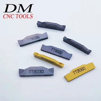 10шт TDC2 TDC3 TDC4 TT9030 TT9080 žljebova, vanjske i unutarnje reznih oštrica umetanje CNC tokarilica alat nož