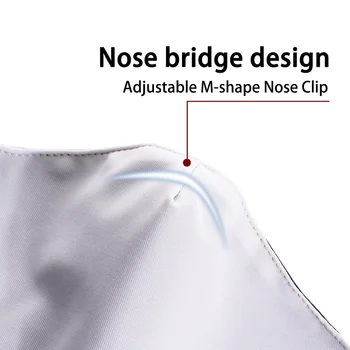 NiYoung Breathable Anti Dust Usta Mask with Adjustable Earloop, topla ветрозащитная reusable prati полумаска lica, žvakaća guma